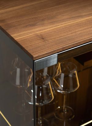 Detailansicht der TEAM 7 filingo Vitrine