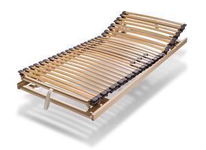 Classic slatted frame with adjustable head-and foot element