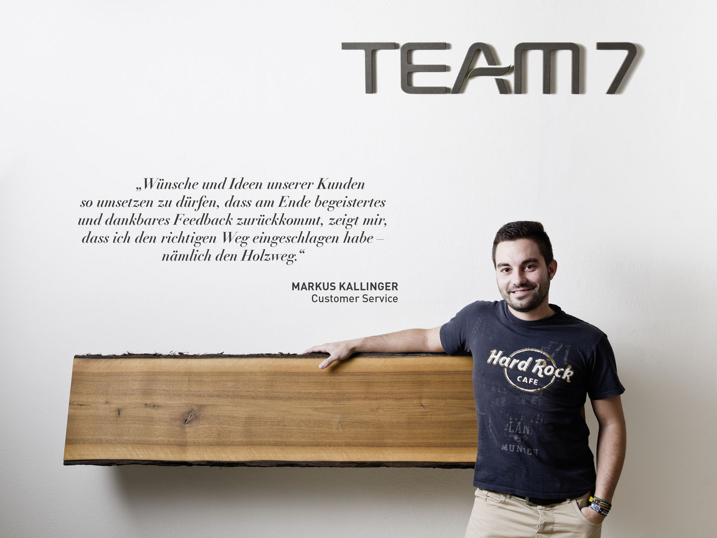 Statement von Markus Kallinger zum Arbeiten bei TEAM 7