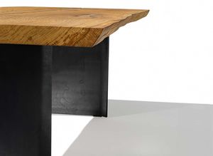 detailed view of the echt.zeit table by TEAM 7