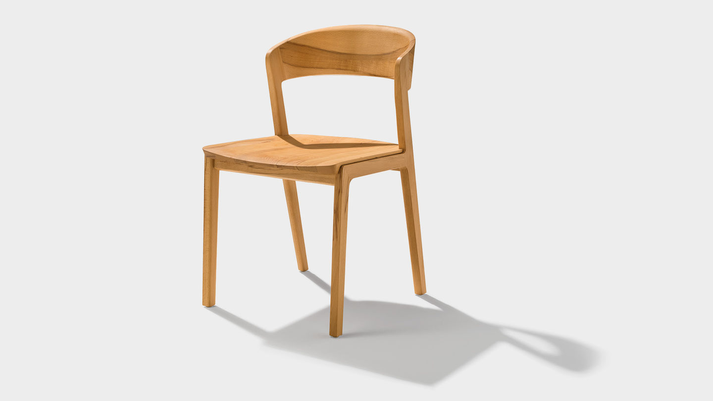 mylon chair in beech heartwood