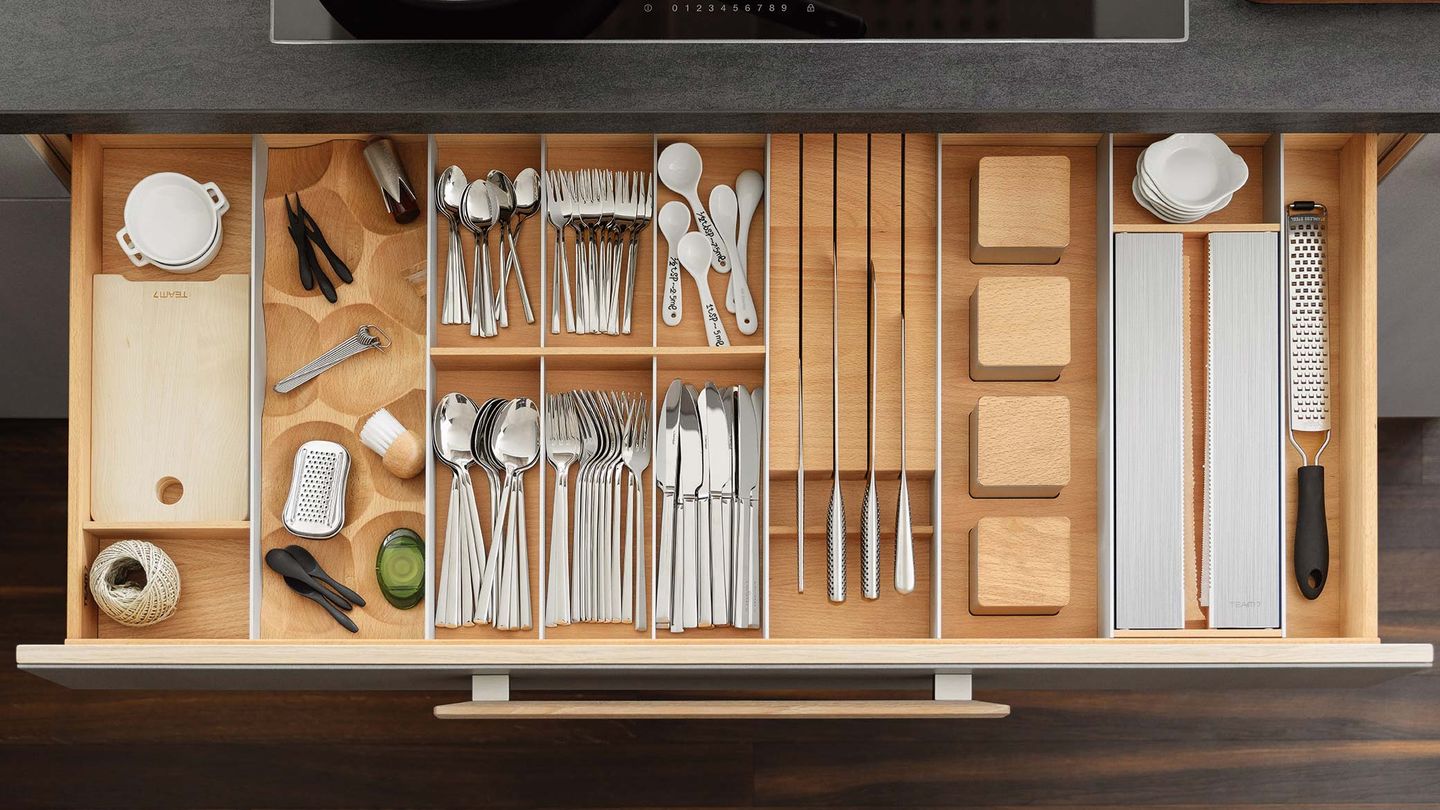 cera line kitchen drawer organisation