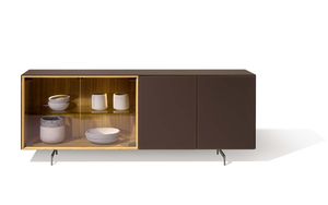 Buffet design cubus pure avec éléments d'organisation intégrés