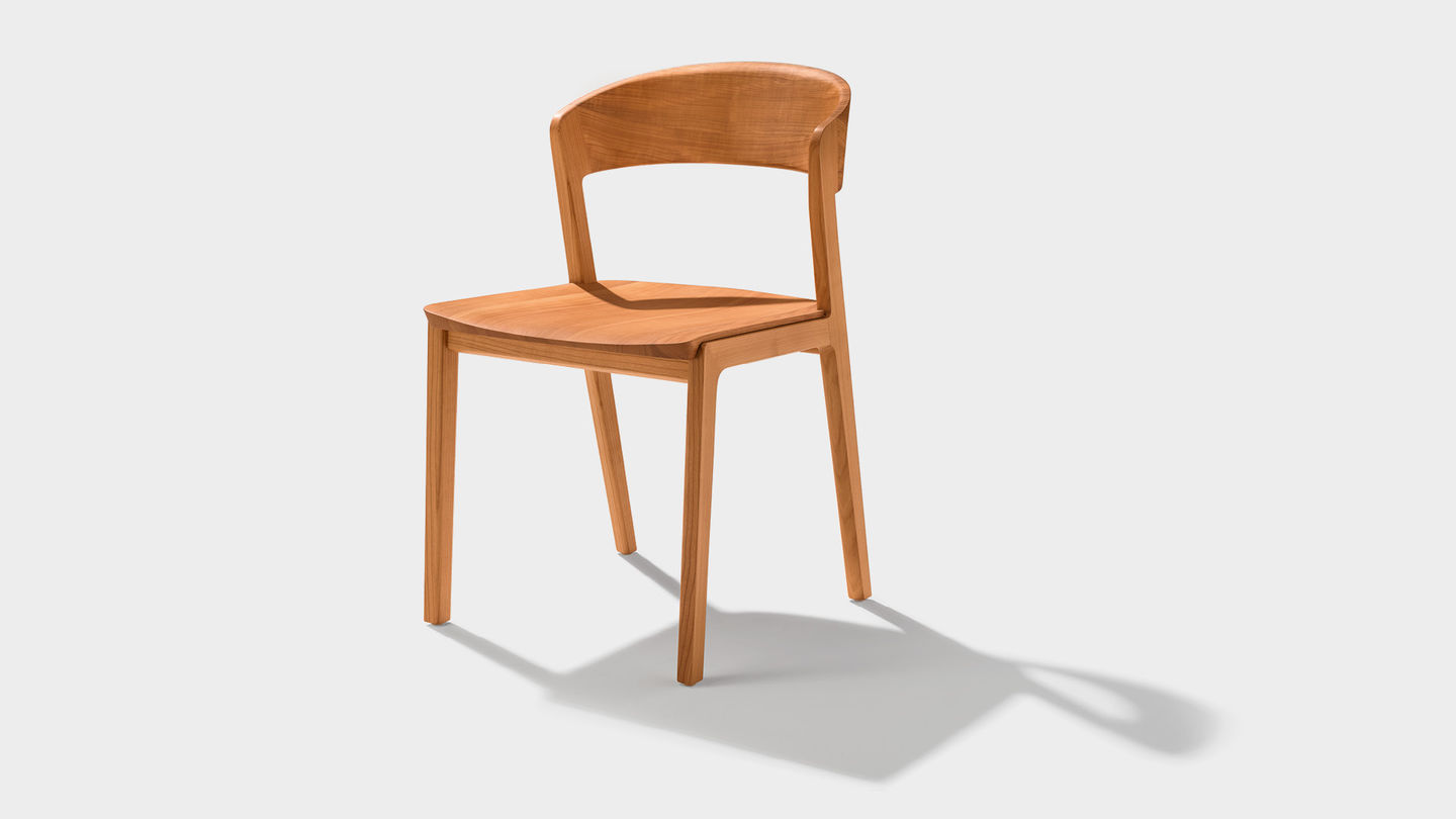 mylon wooden chair in cherry 