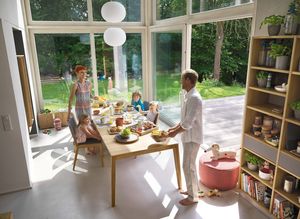 mylon extendable table for the dining room