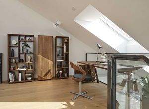 Дизайн-элемент graphic в орехе для гостиного офиса