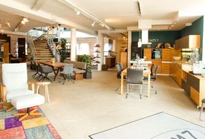 Eingangsbereich im TEAM 7 Store Salzburg