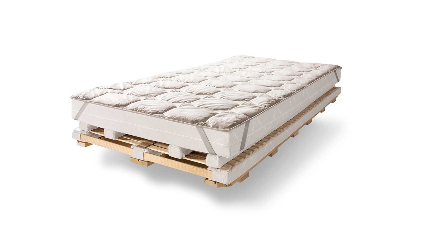 Under-bedding made of tencel for the aos sleeping system