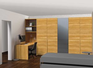 WohnofficeT7 Type 2 - Facing the wall: planning example
