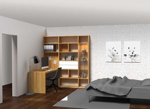 WohnofficeT7 Type 2 - Facing the wall: planning example