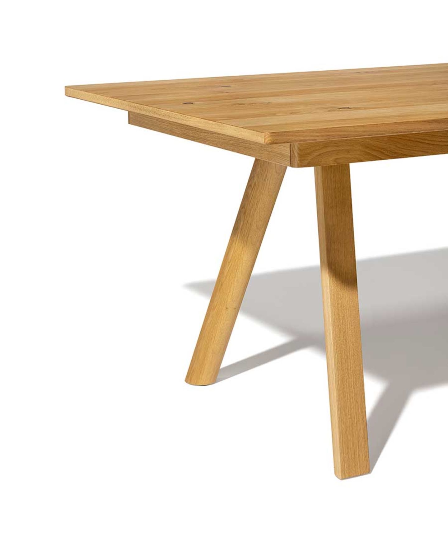 taso extendable table detail view edges