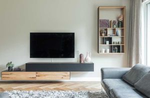 cubus pure Wohnwand Gestaltungselement von TEAM 7 Wien