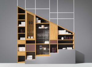 Vollholz Regal cubus mit flexibler Einteilung