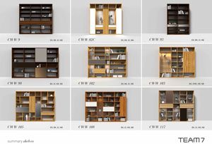 Planning examples for the cubus shelf by TEAM 7