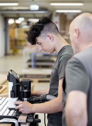 Apprenticeship cabinet maker at TEAM 7