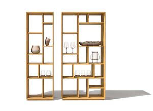 Elementi di design graphic in rovere per wohnoffice