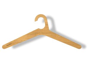 clothes hangers made of stable 3-layer board by TEAM 7