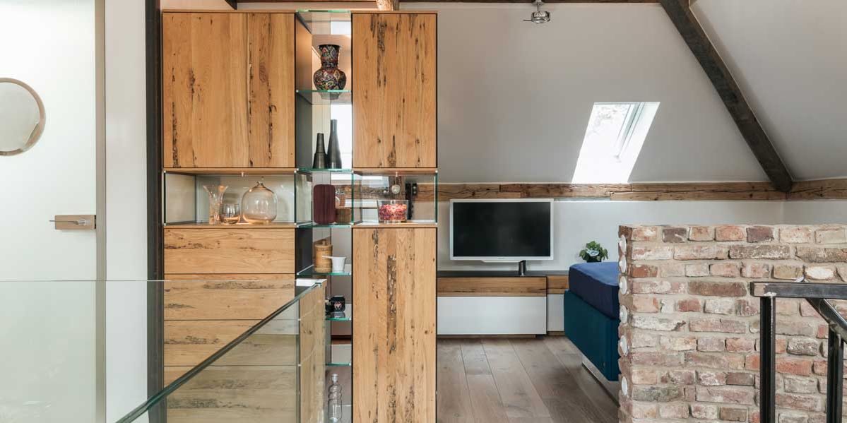 cubus pure Wohnwand in Eiche Venedig von TEAM 7 Stuttgart