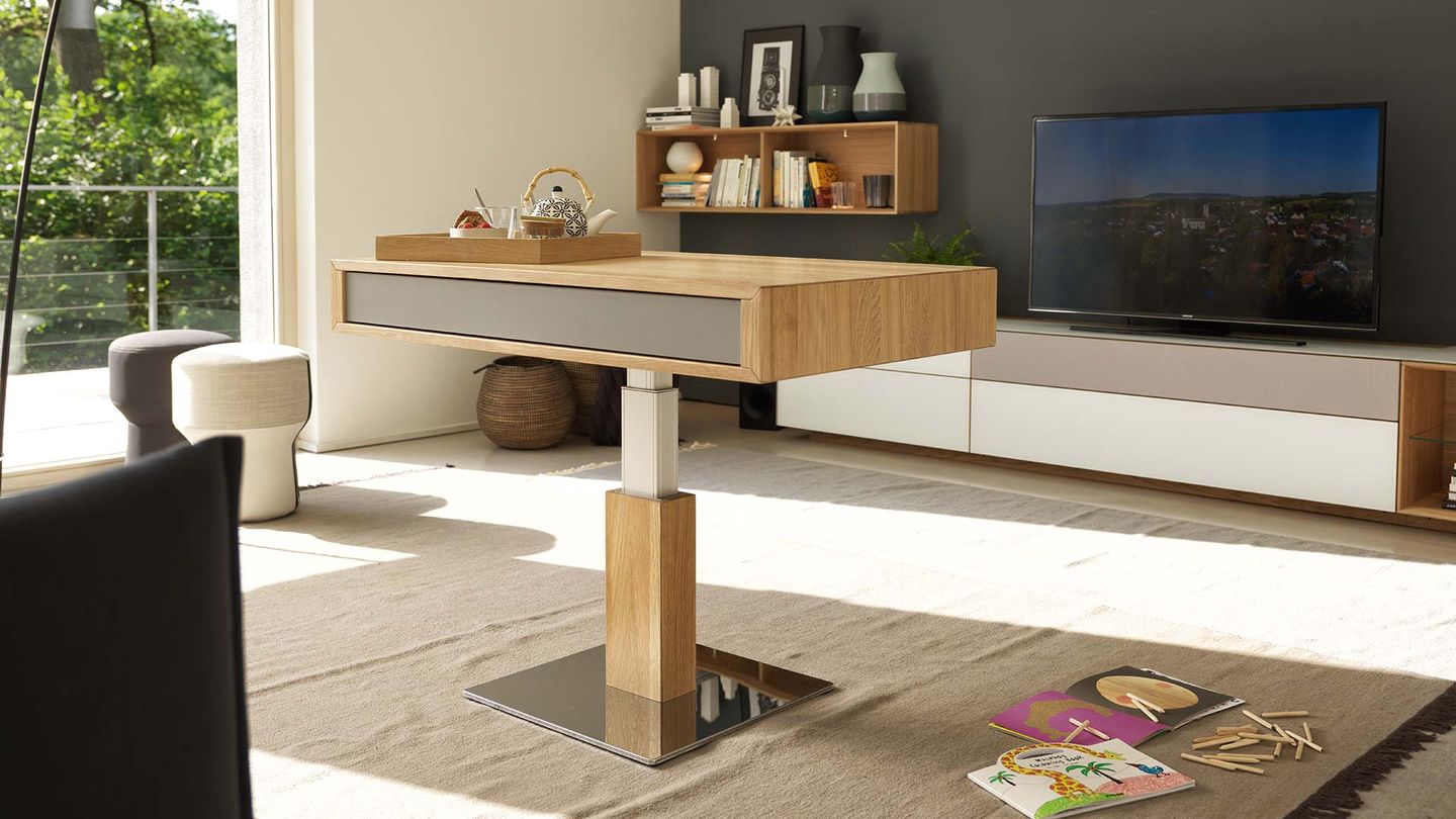 lift height-adjustable coffee table