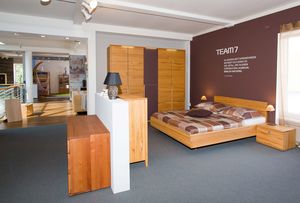 nox bed in beech heartwood TEAM 7 Salzburg